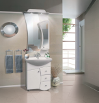 Guido TREND 65 fürdőszoba bútor – tükrös felső elem + beépített H4 világítás