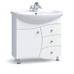 Guido TREND 65 fürdőszoba bútor – alsó szekrény + mosdótál