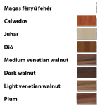 Guido Porckagyló Óceán 75 Felső sima tükör Fehér