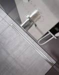 Ravak zuhanyfolyóka OZP Zebra 850 - műanyag