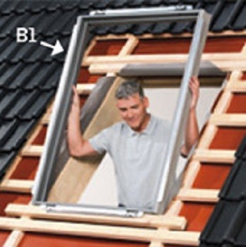 VELUX EDW beépítő készlet MK04 méretű ablakhoz