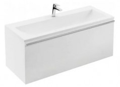 Ravak fürdőszobai szekrény mosdó alá SD 800 clear fehér/fehér