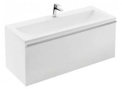 Ravak fürdőszobai szekrény mosdó alá SD 800 clear fehér/fehér