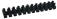 Tracon Flexibilis sorozatkapocs, H profil, 12 tag, fekete