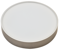 Tracon Műanyag búrás falon kívüli LED lámpatest ezüst peremmel 230 V, 50 Hz, 16 W