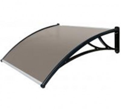 Polikarbonát előtető 120x93 cm bronz [OUTLET]