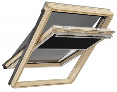 VELUX GGL tetőtéri ablak, lakkozott fa, ragasztott üveg 78x118 cm