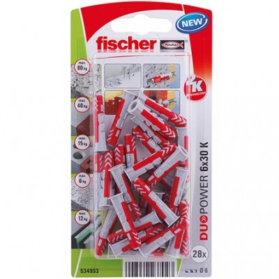 Fischer Duopower 28db 6x30 dübel