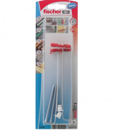 Fischer DuoTec 10 S csavarral 2db