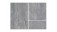 Semmelrock Citytop Grande Kombi grafit-ezüst (60x40; 40x40; 20x40)