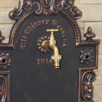 Vienna kerti kút 23/12 antikolt bronz