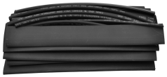Tracon vékonyfalú zsugorcső szett-készlet 15X150 MM fekete
