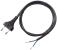 Tracon Csatlakozódugó (EURO) kábellel, fekete 2×1,0mm2