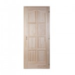 8 kazettás beltéri ajtó 12 cm pallótokkal 100x210 bal