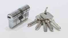 ABUS nikkel zárbetét 30/35 mm + 5 db kulcs