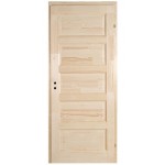 Zebra 5 Beltéri ajtó, pallótokos 12 cm - 90x210 - jobb
