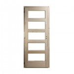 Zebra 5 beltéri ajtó 12 cm pallótokkal üvegezhető - 90x210 bal