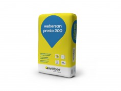 Weber Webersan Presto 200 SPR200 javítóvakolat 30kg