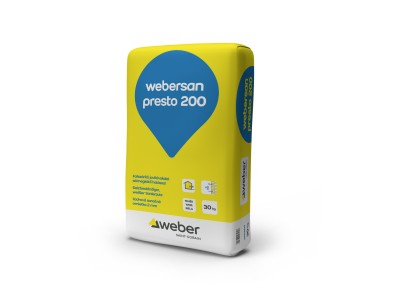 Weber Webersan Presto 200 SPR200 javítóvakolat 30kg