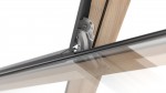 RoofLite keskenyrámás fa tetőtéri ablak DPY M6A B900 PLUS 78x118 cm