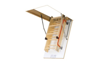 Fakro padláslépcső, összecsukható  LWK 70x100/280 [OUTLET]