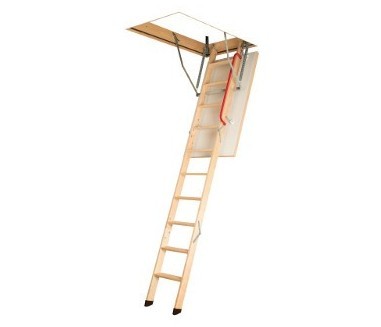 Fakro padláslépcső, összecsukható  LWK 70x100/280 [OUTLET]