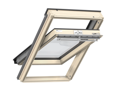 VELUX GLL tetőablak, lakkozott fa, (64) üveg, 78x140 cm