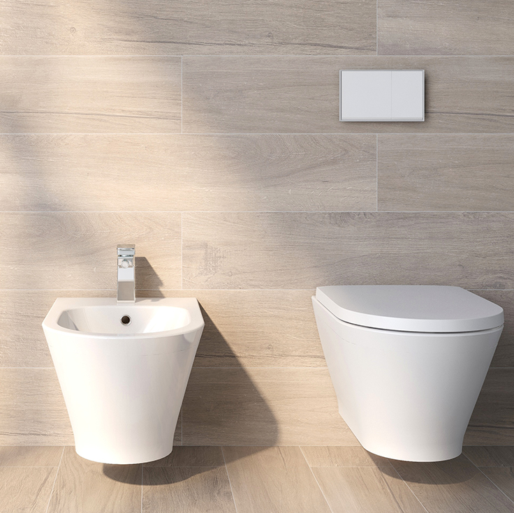 AREZZO design VERMONT függesztett peremnélküli wc - Fürdőszoba és ...