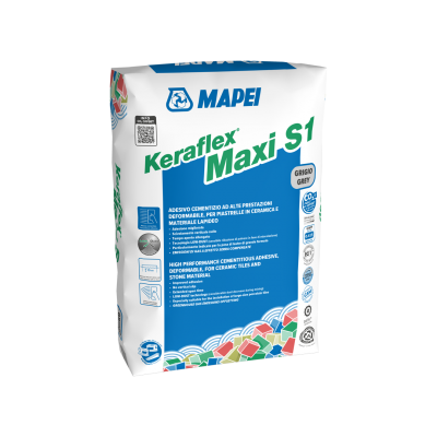 Mapei Keraflex Maxi S1 fehér ragasztóhabarcs 23 Kg