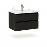 Tboss Sparta 60 alsó szekrény (antracit) + mosdótál