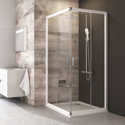 Ravak zuhanykabin BLRV2-80 fehér+transparent