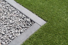 Parkszegély szürke