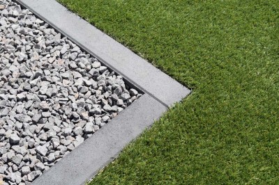 Parkszegély szürke