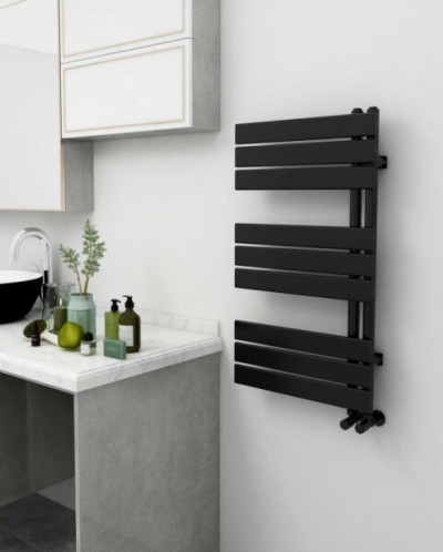 AREZZO design HORIZONT BLACK 900X500 törölközőszárítós radiátor AR-HB9050