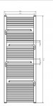 AREZZO design SMART WHITE 1510x550 törölközőszárítós radiátor AR-SM15055W
