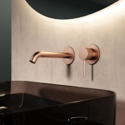 AREZZO design NOVA fali mosdócsaptelep, szálcsiszolt - TÖBB SZÍNBEN