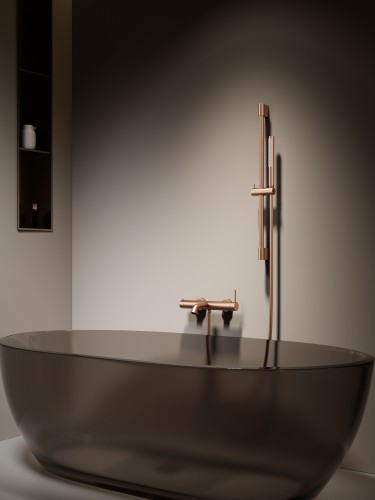 AREZZO design NOVA kádcsaptelep szett, szálcsiszolt - TÖBB SZÍNBEN
