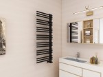AREZZO design LINEAR GUN METAL 1200x500 törölközőszárító radiátor AR-LR12050GM