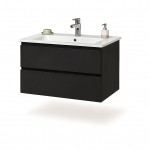 Tboss Sparta 75 alsó szekrény (antracit) + mosdótál