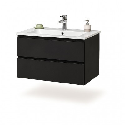 Tboss Sparta 75 alsó szekrény (antracit) + mosdótál