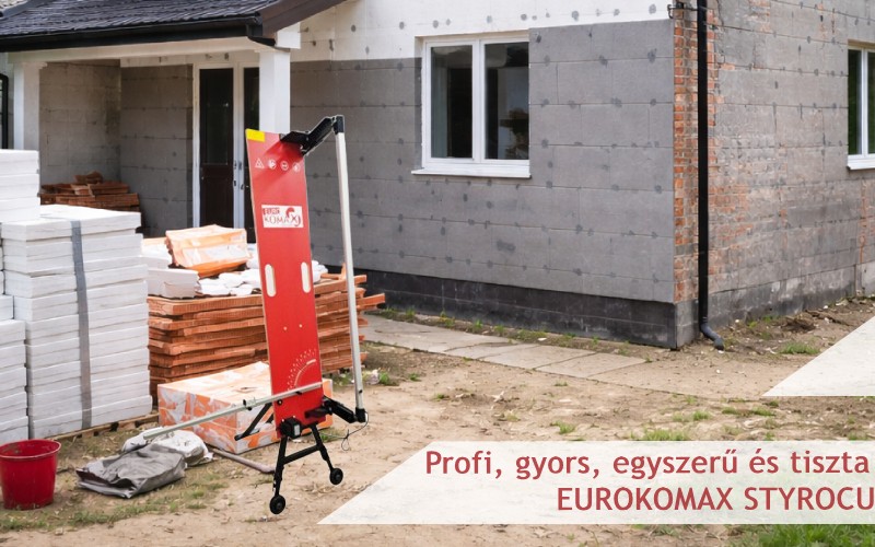 Szigetelés veszteség nélkül: polisztirolvágóval